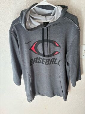 Nike DriFit Chicago Cubs Baseball Hoodie Sweatshirt